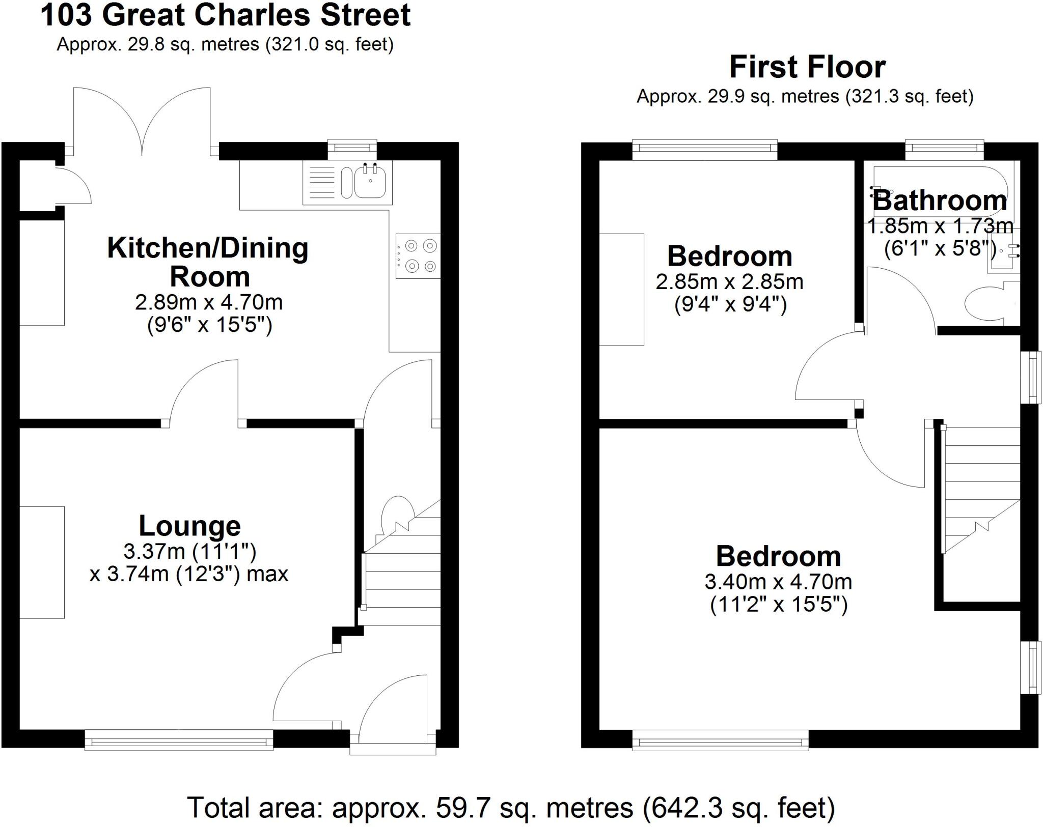 Great Charles Street, Brownhills floorplan