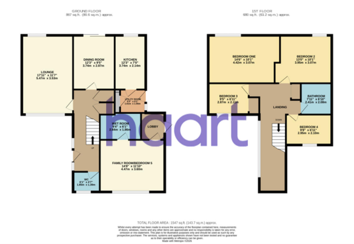 Tanglewood, Alconbury Weston floorplan