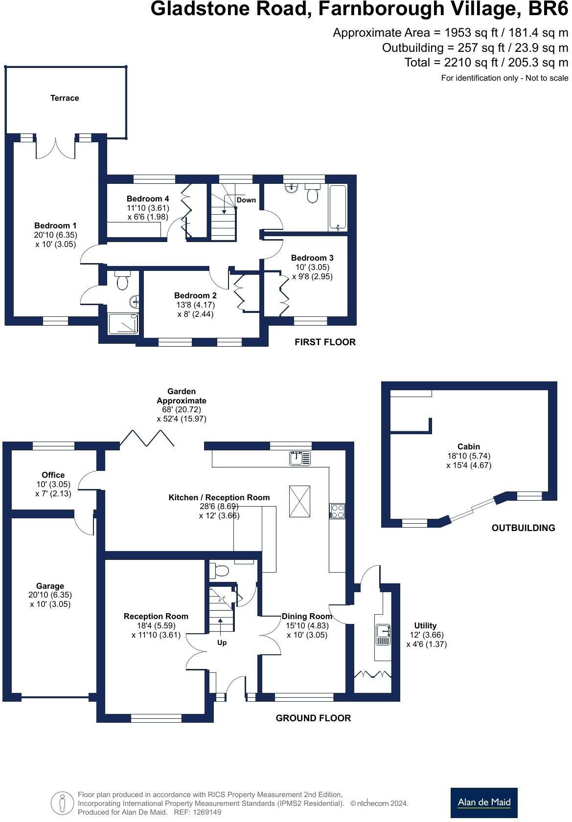 Gladstone Road, Farnborough Village floorplan