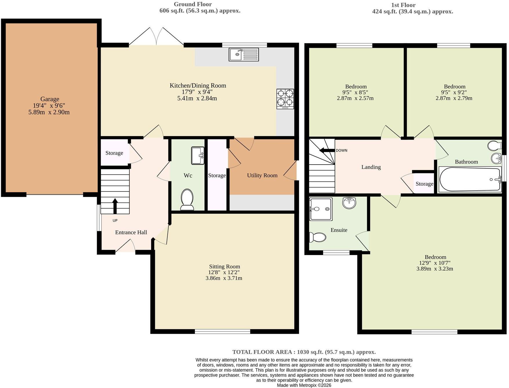 Lancaster Road, Swaffham floorplan