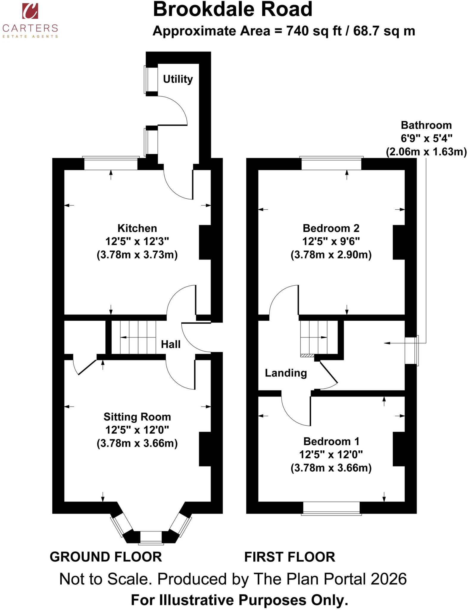 Brookdale Road, Nuneaton, CV10 floorplan