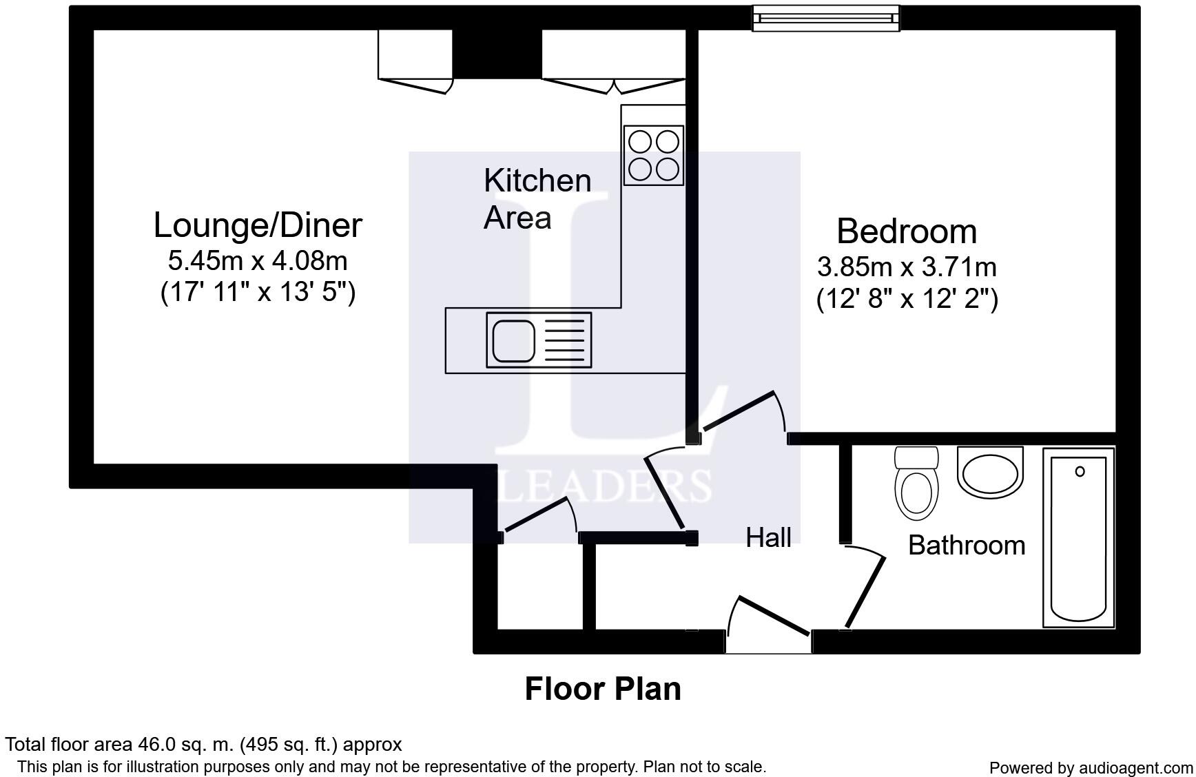Goldington Road, Bedford, Bedfordshire floorplan