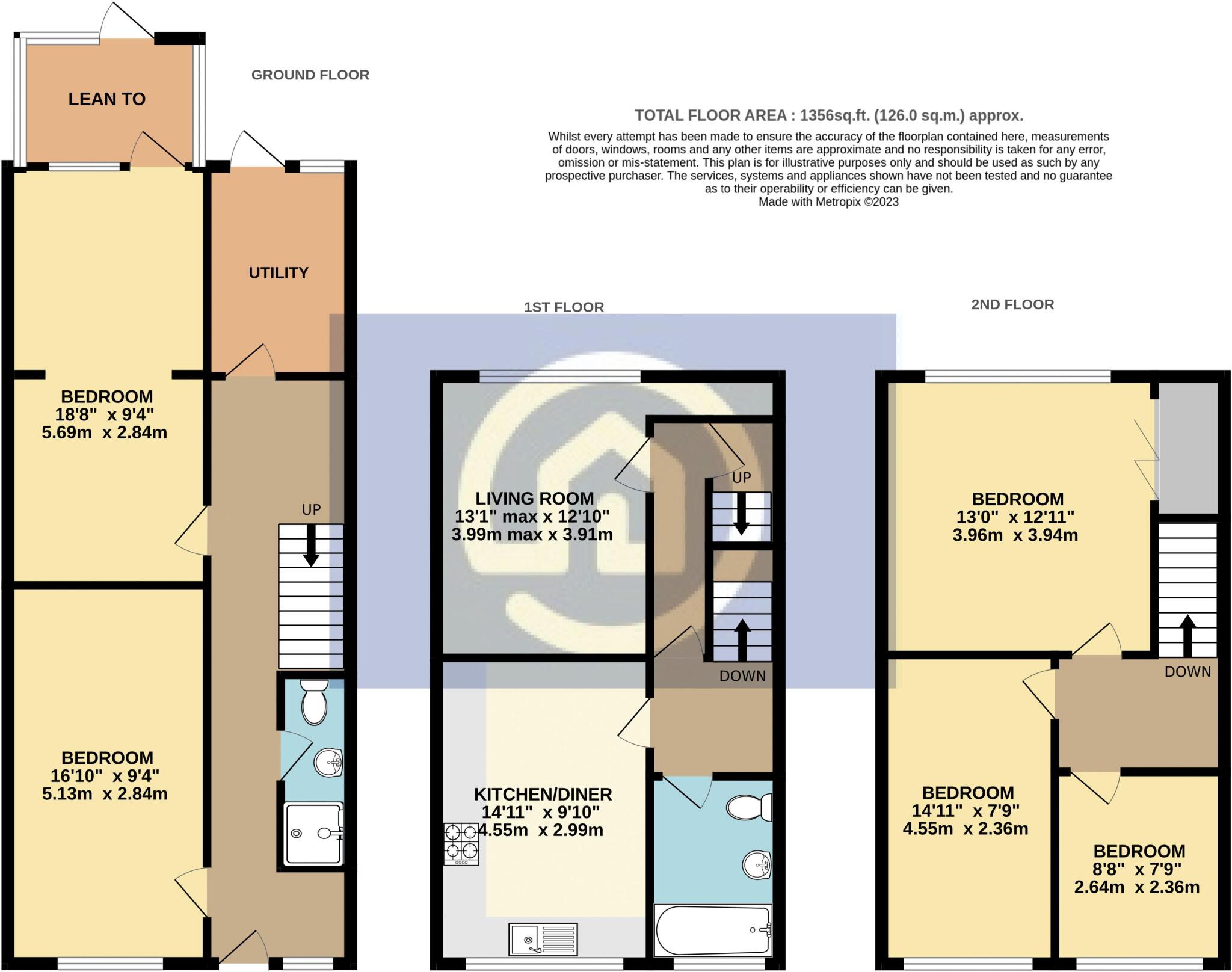 Fearnley Crescent, Kempston, MK42 floorplan