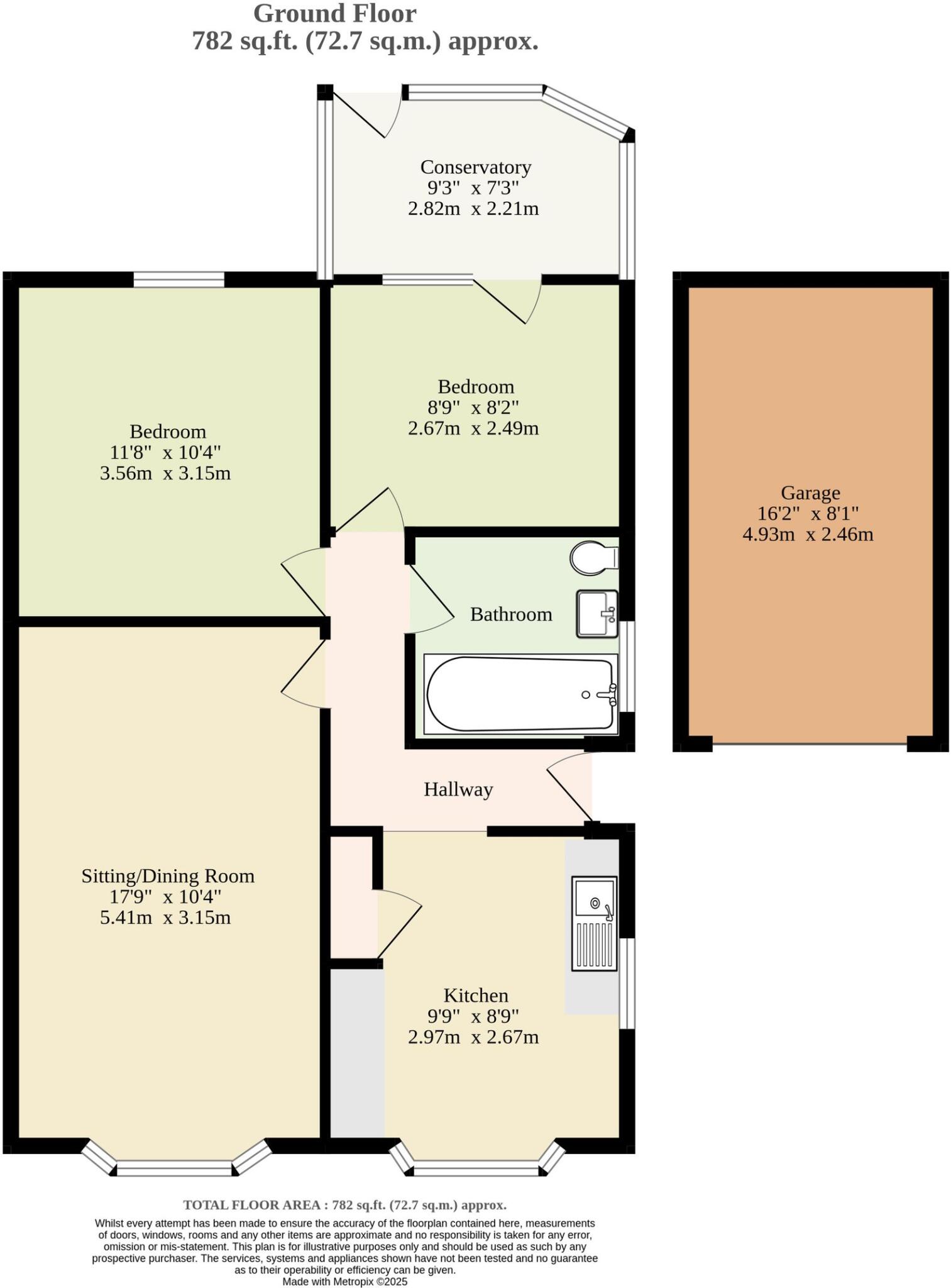 Seafield Road North, Caister-On-Sea floorplan