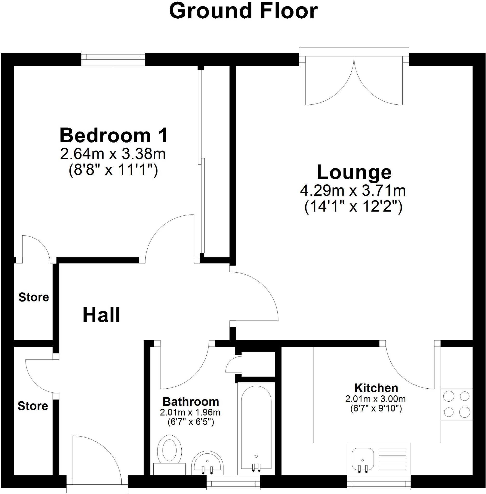 Bede House, Castle Green, SR3 floorplan