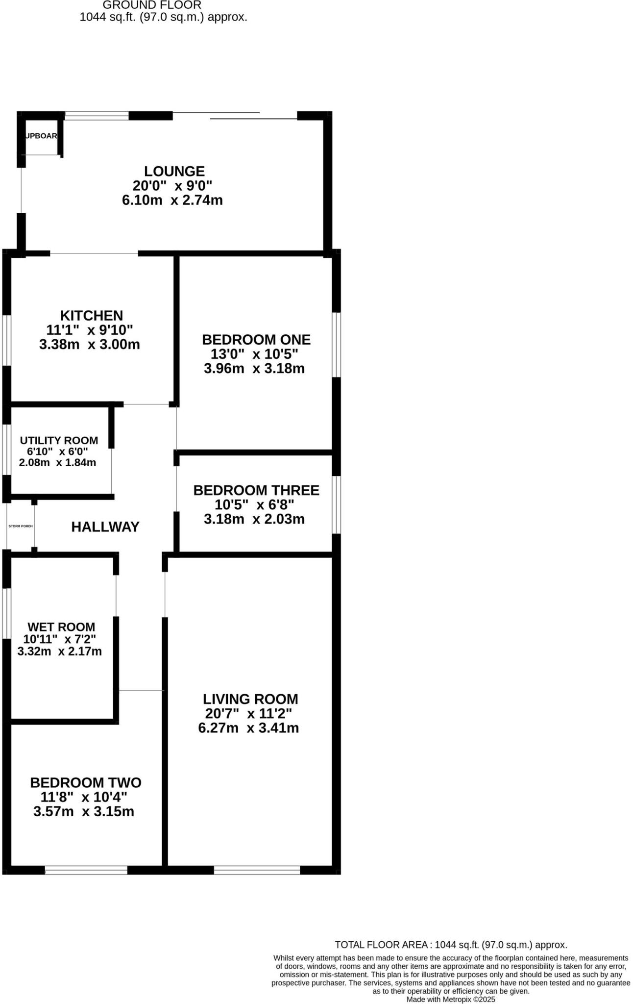 Southbourne Avenue, Holbury, SO45 floorplan