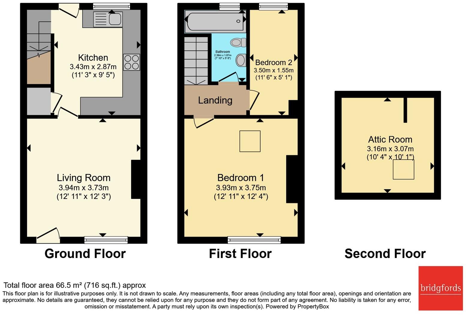 Kenworthy Avenue, Ashton-under-Lyne, Greater Manchester, OL6 floorplan