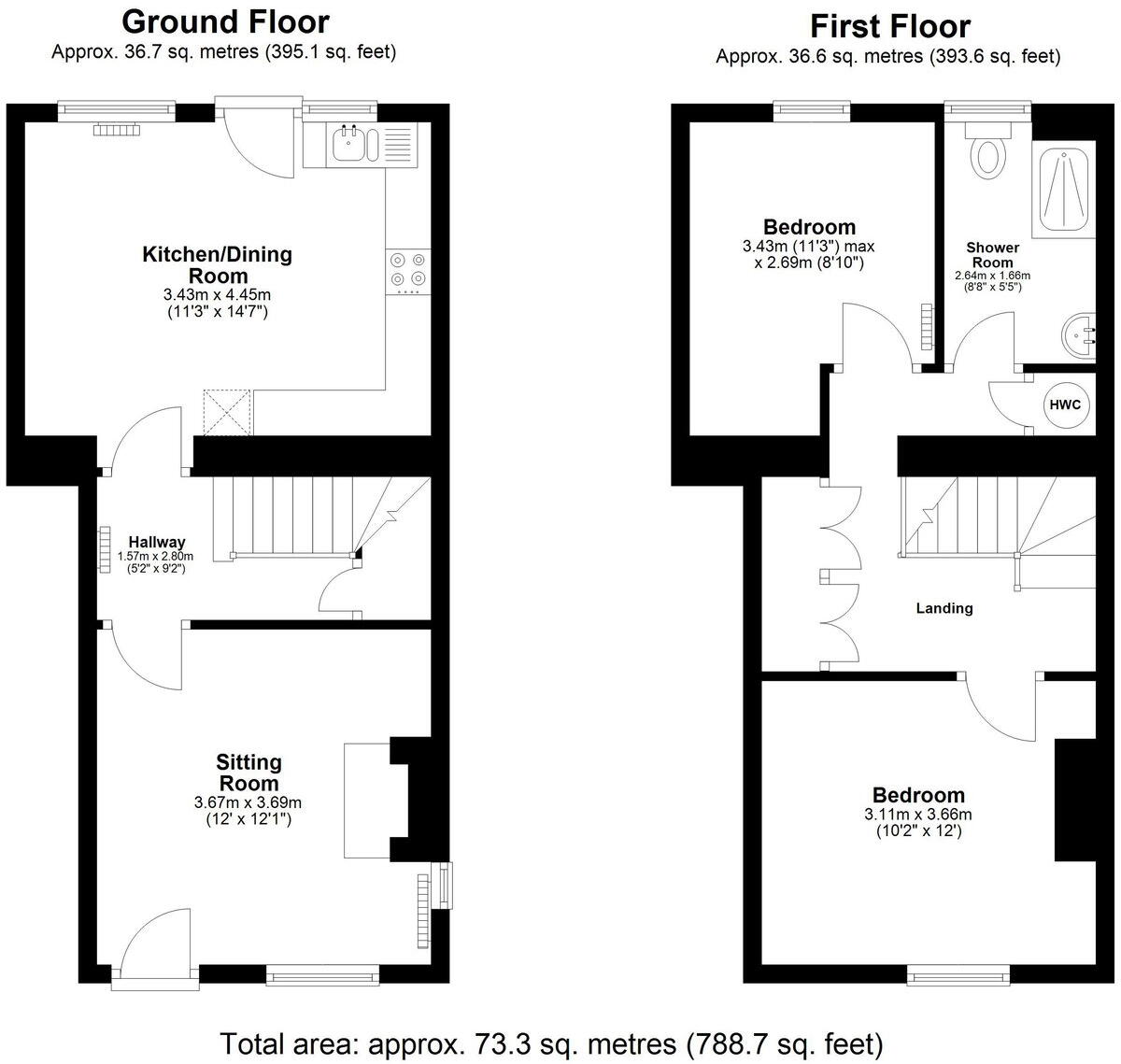 Kingswood, Wotton-under-Edge floorplan