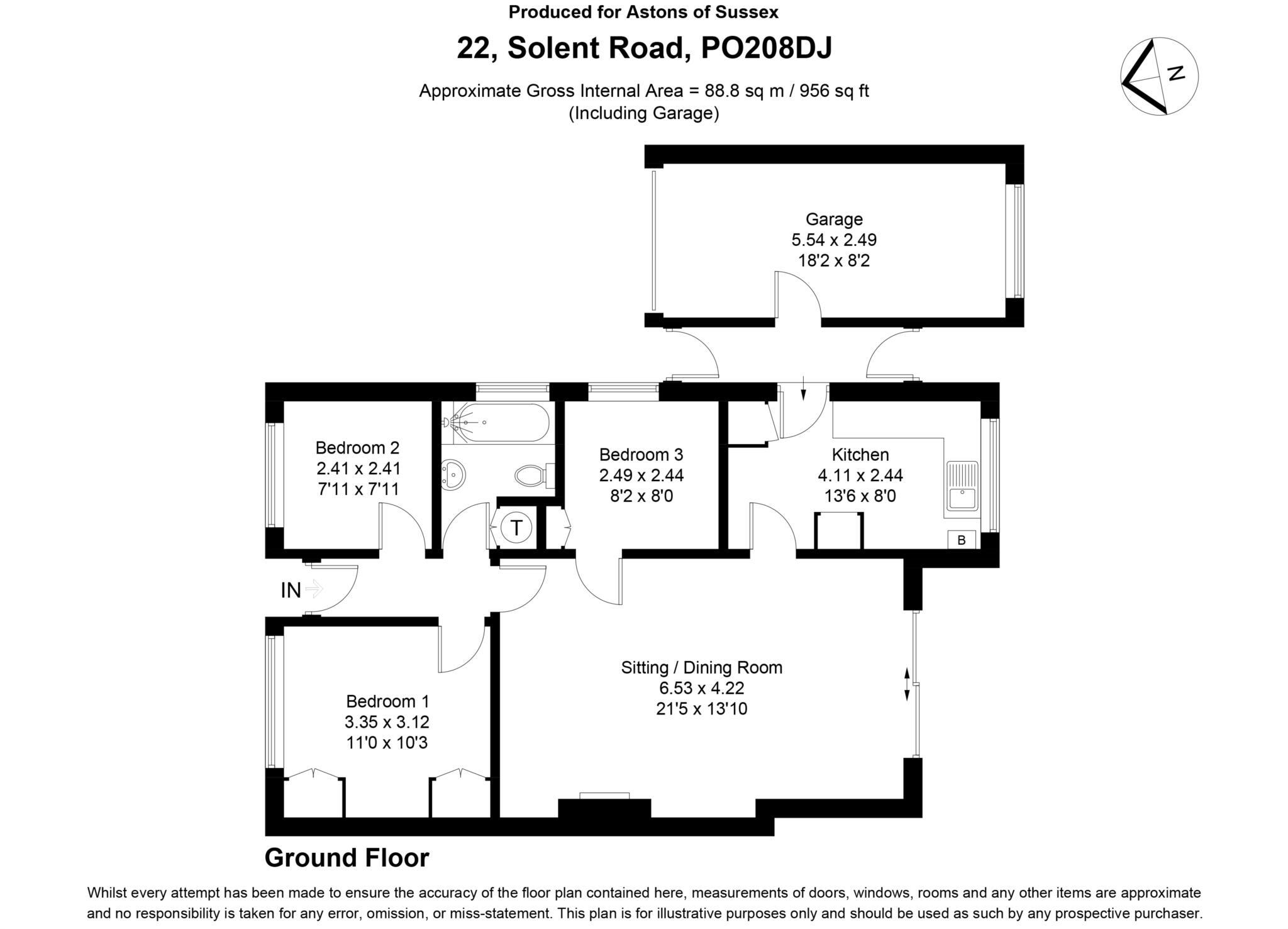 Solent Road, East Wittering, PO20 floorplan