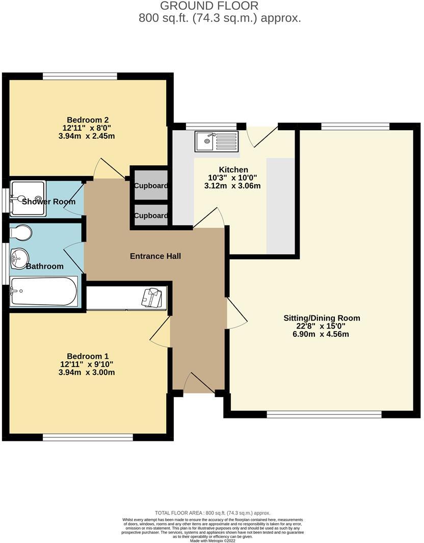 Woodhayes Avenue, Highcliffe, Christchurch, Dorset, BH23 floorplan