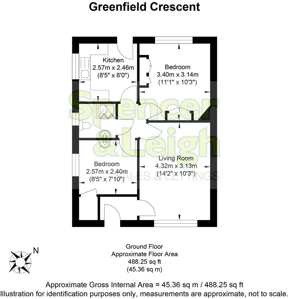 Greenfield Crescent, Patcham, Brighton floorplan