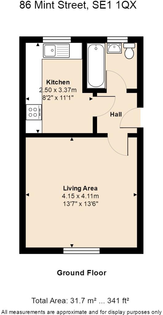 Mint Street, Southwark, London floorplan