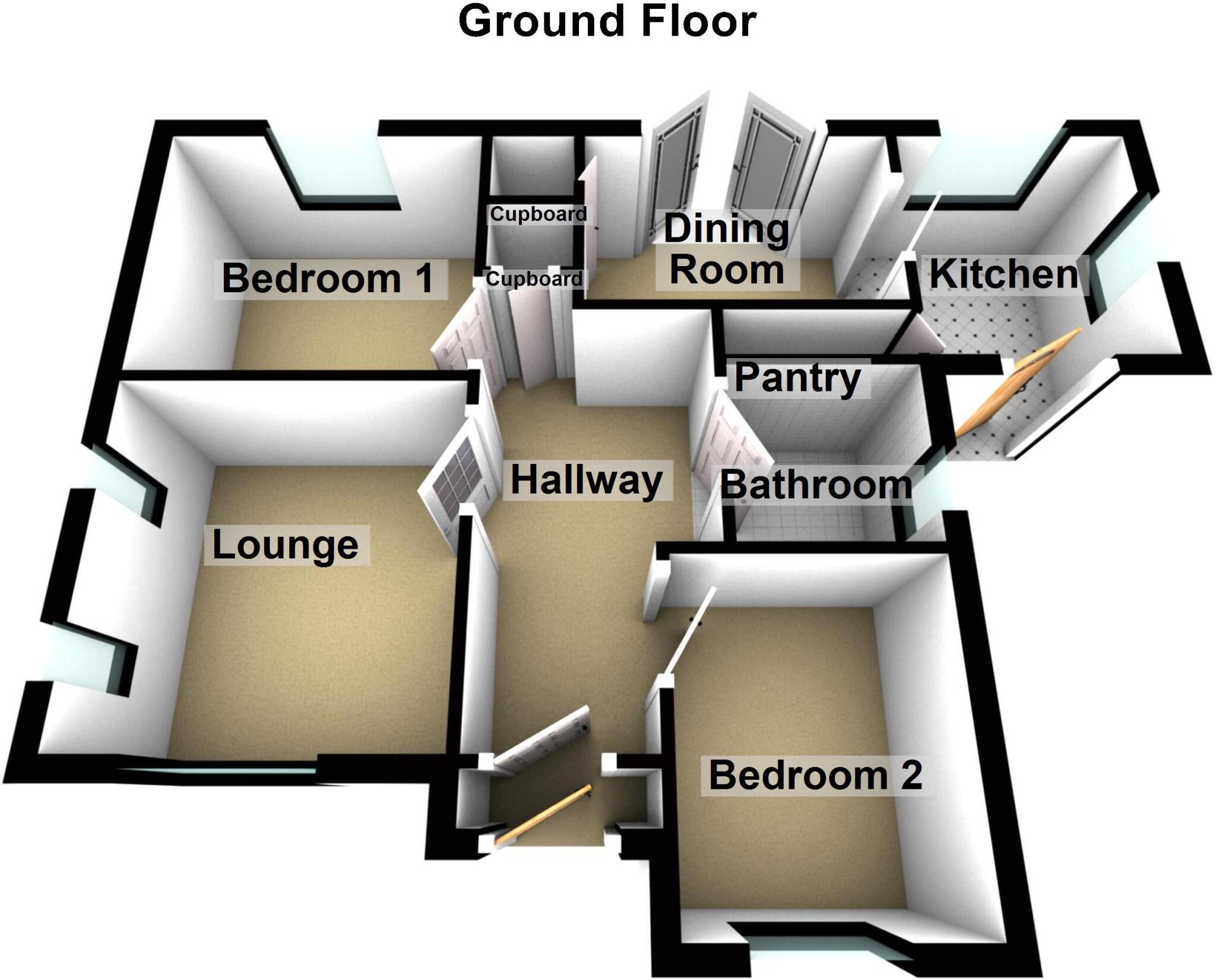 Loscoe Grange, Loscoe, DE75 floorplan