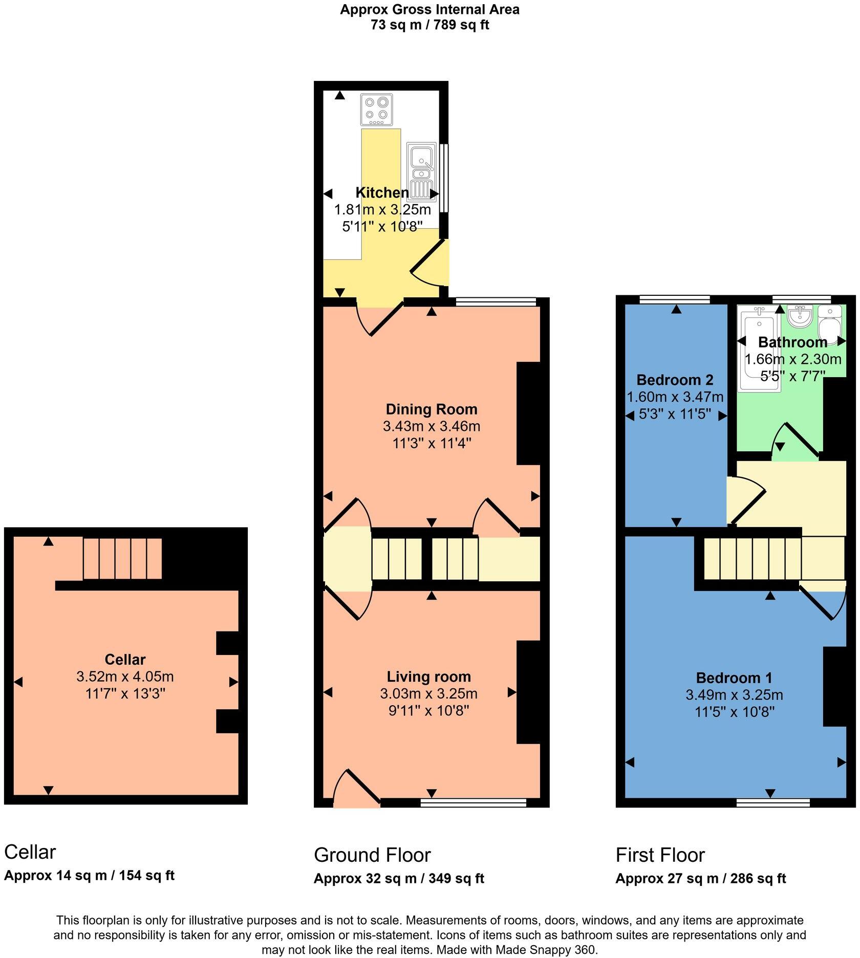 Cunliffe Street, Stockport, SK3 floorplan