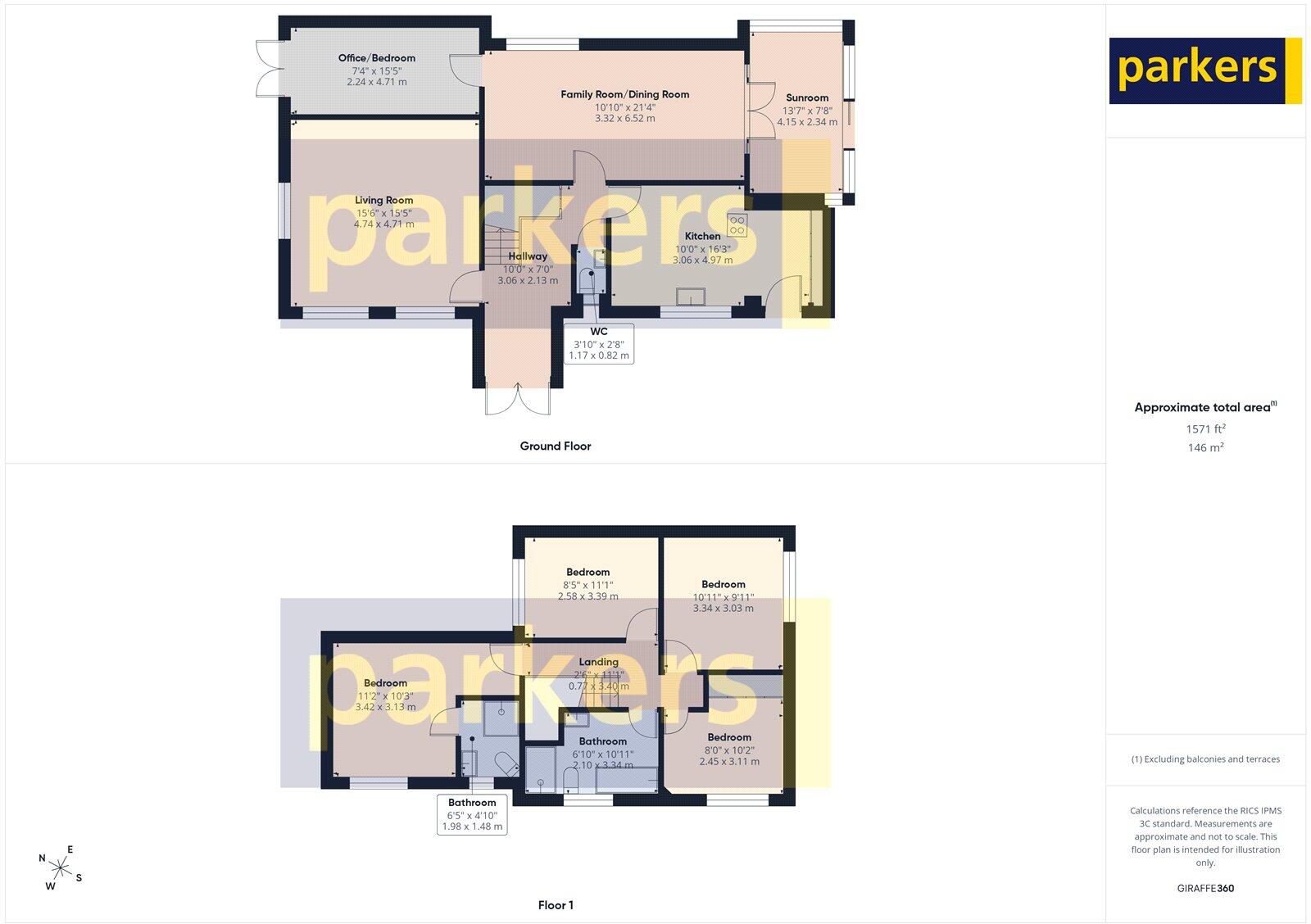 All Hallows Road, Caversham, Reading, Berkshire, RG4 floorplan