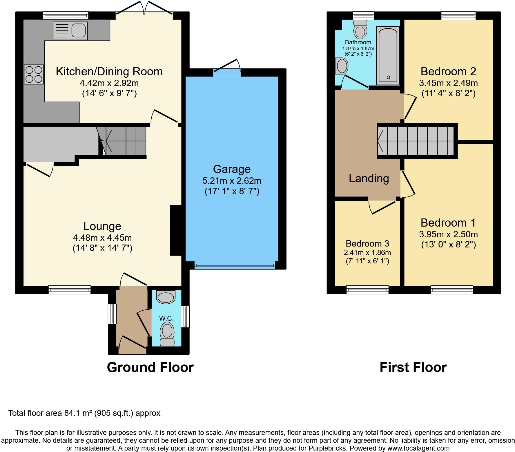 Bakehouse Close, Wigan, WN5 floorplan