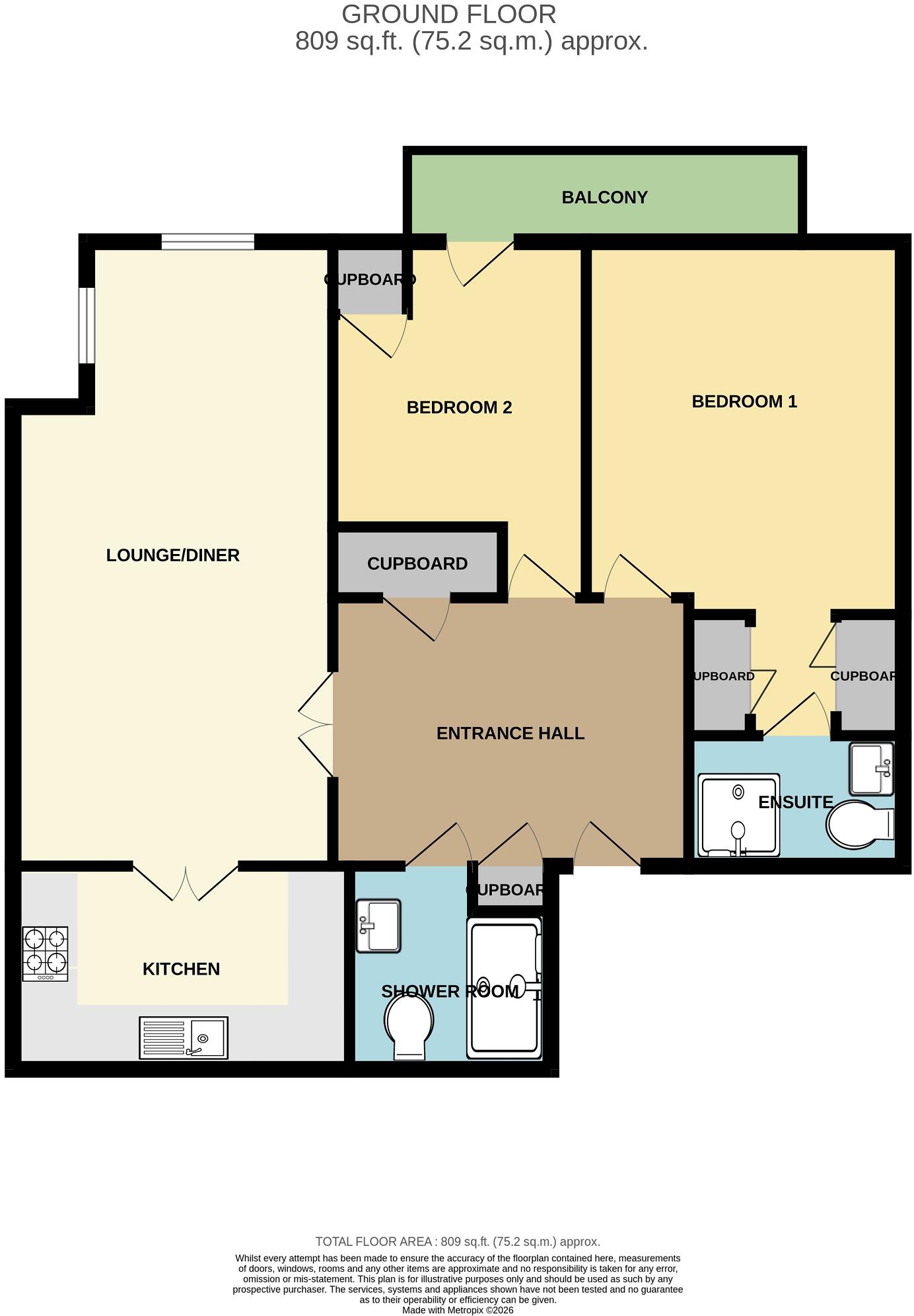 Regent House, 421 Lymington Road, Highcliffe, Dorset. BH23 5EP floorplan