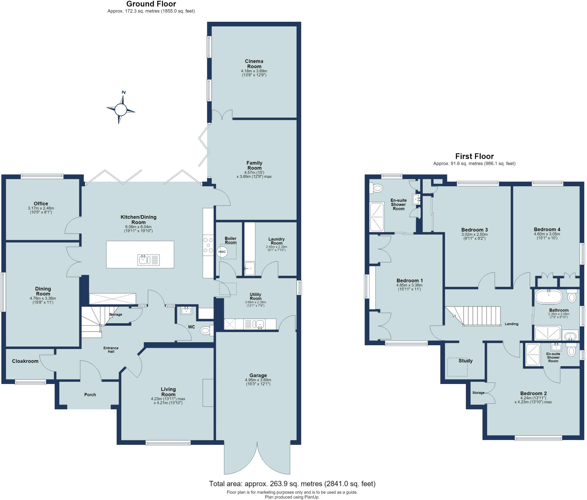 Blackmore Way, Blackmore End, Hertfordshire, AL4 floorplan