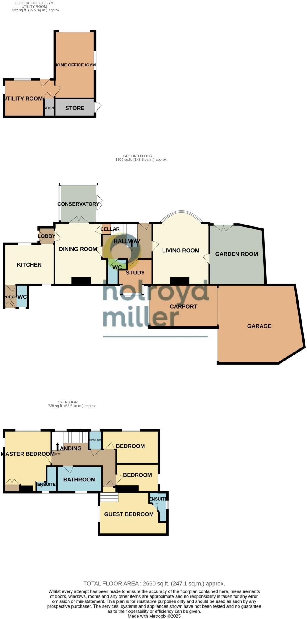 Pledwick Lane, Wakefield, WF2 floorplan