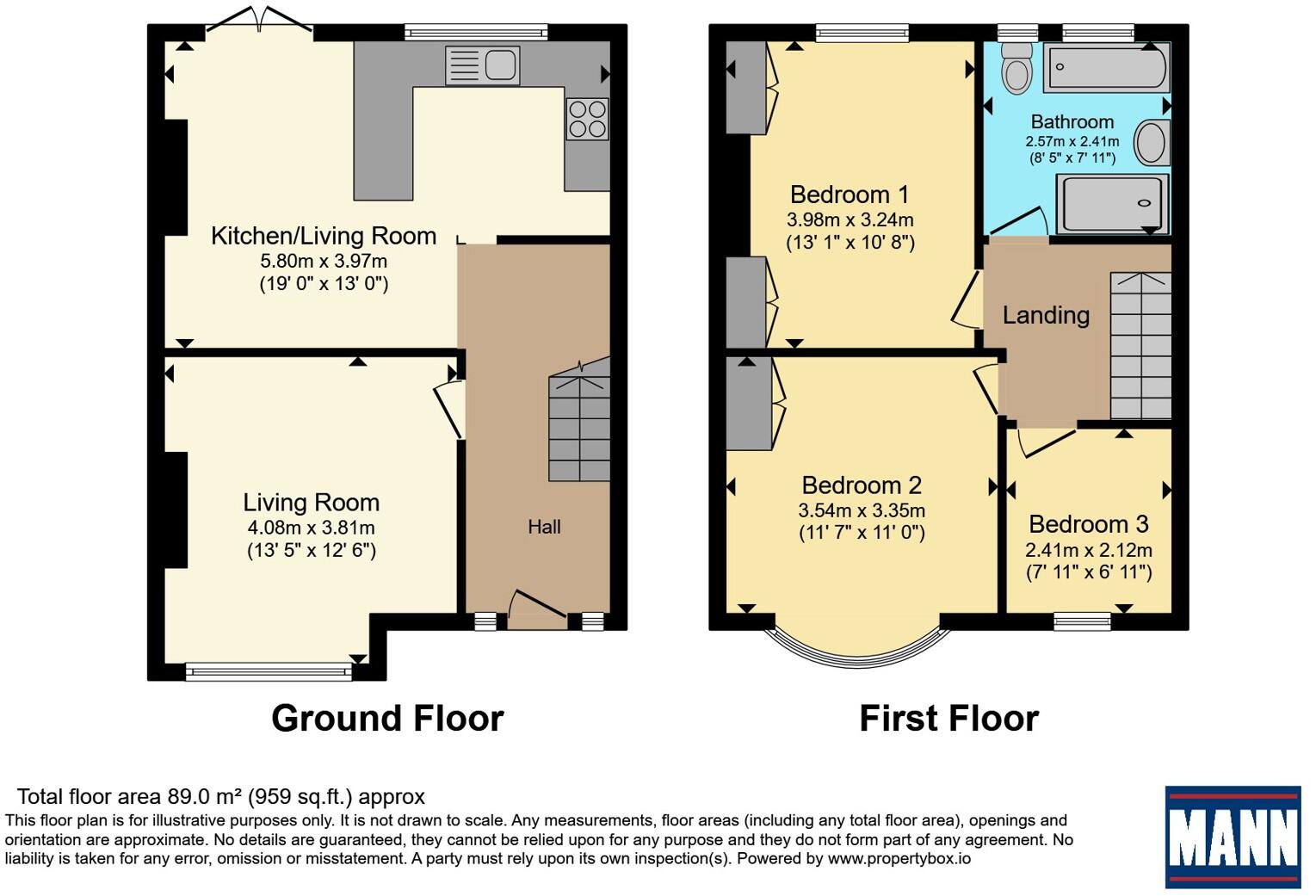 Pinnocks Avenue, Gravesend, Kent, DA11 floorplan