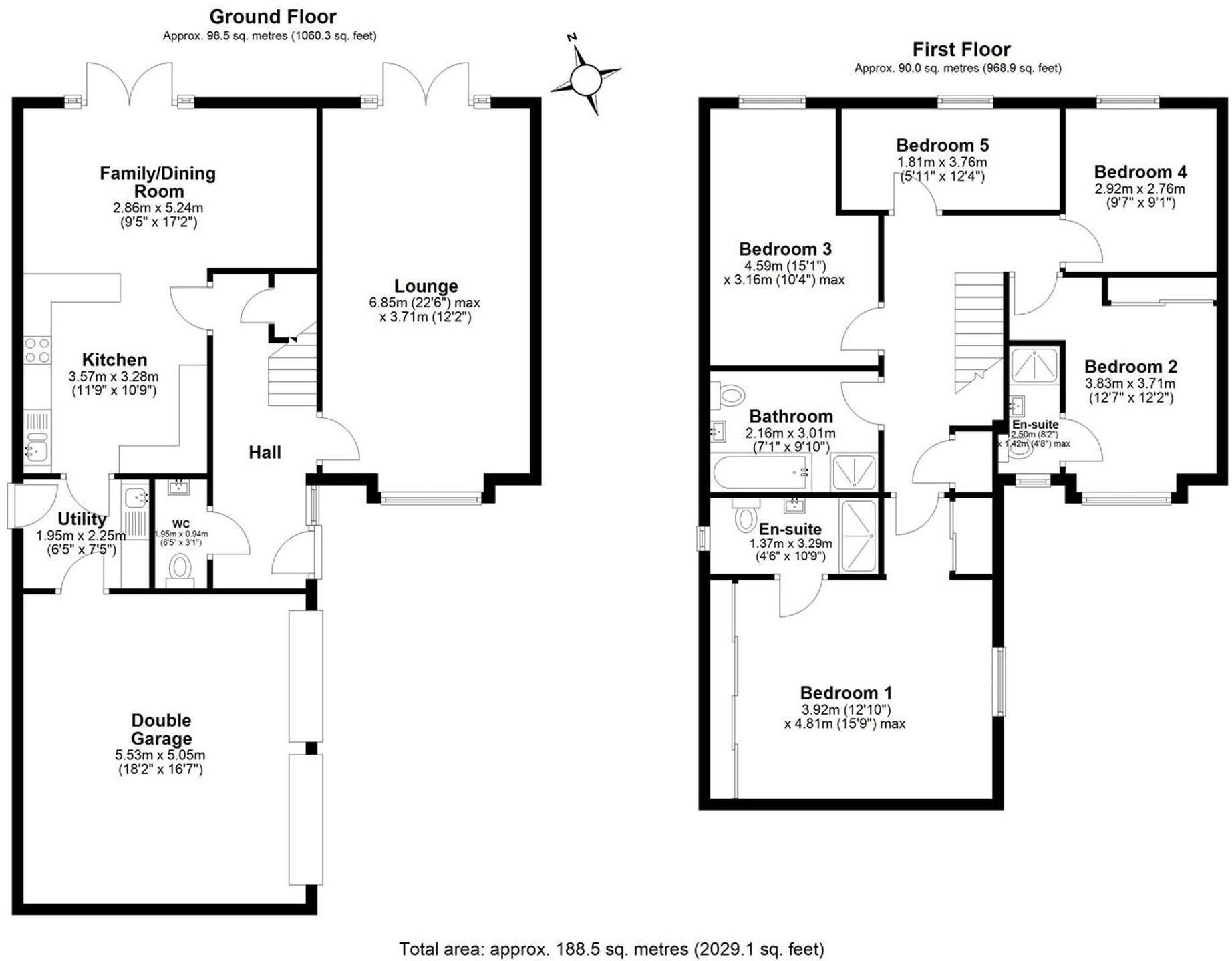 Ravensthorpe, Great Sankey, WA5 floorplan