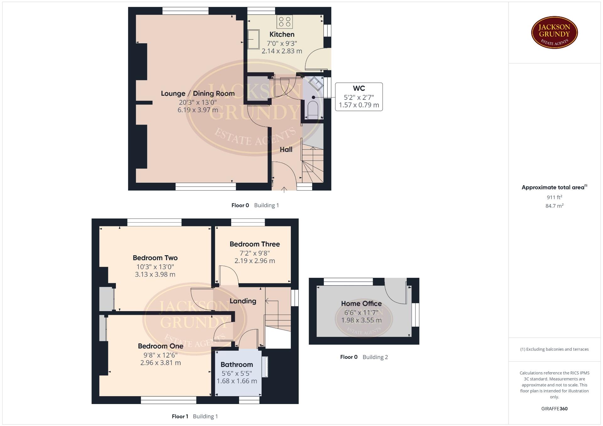 Grasscroft, Long Buckby, NN6 7PZ floorplan