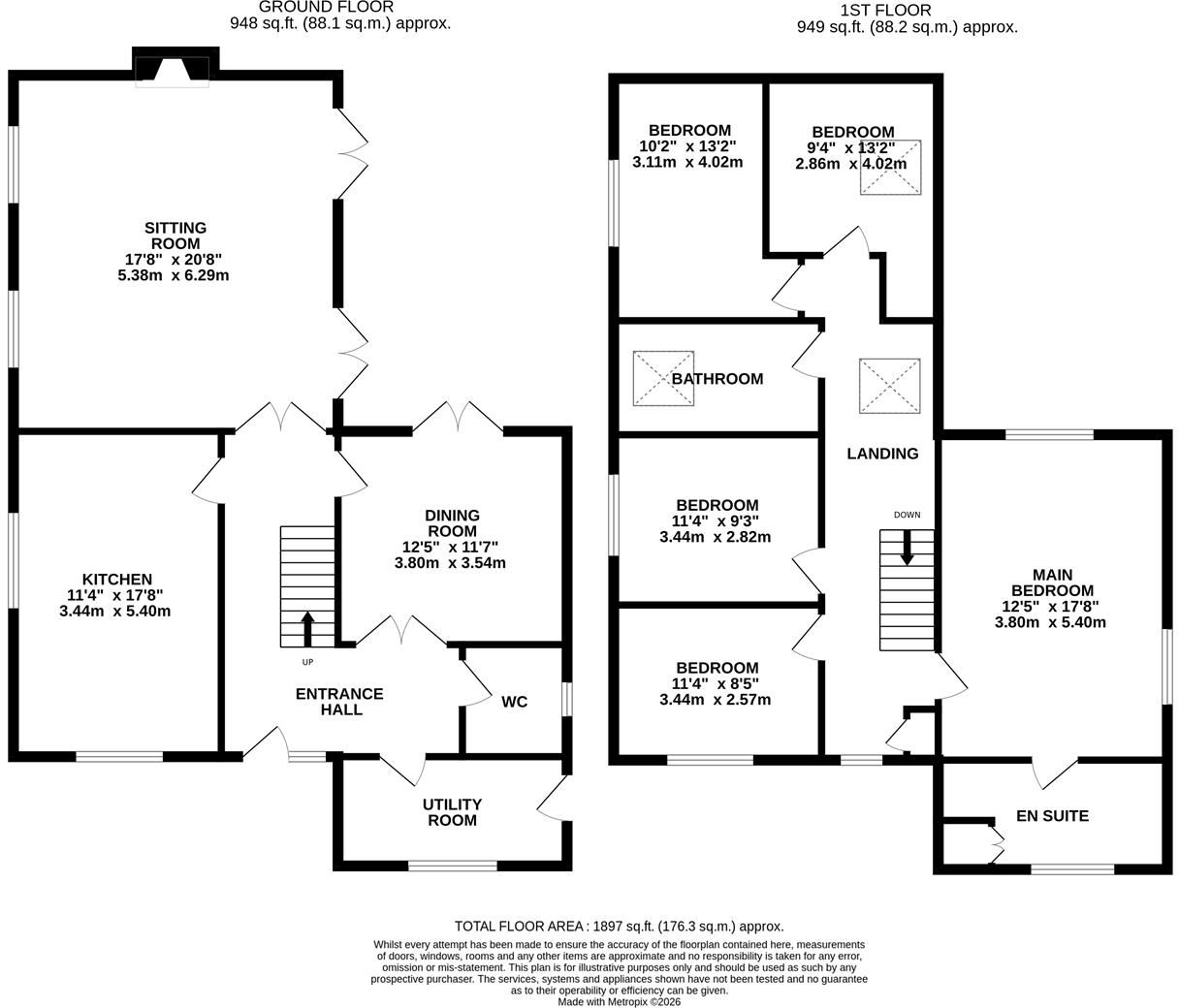 Garton Close, Appleby Magna floorplan