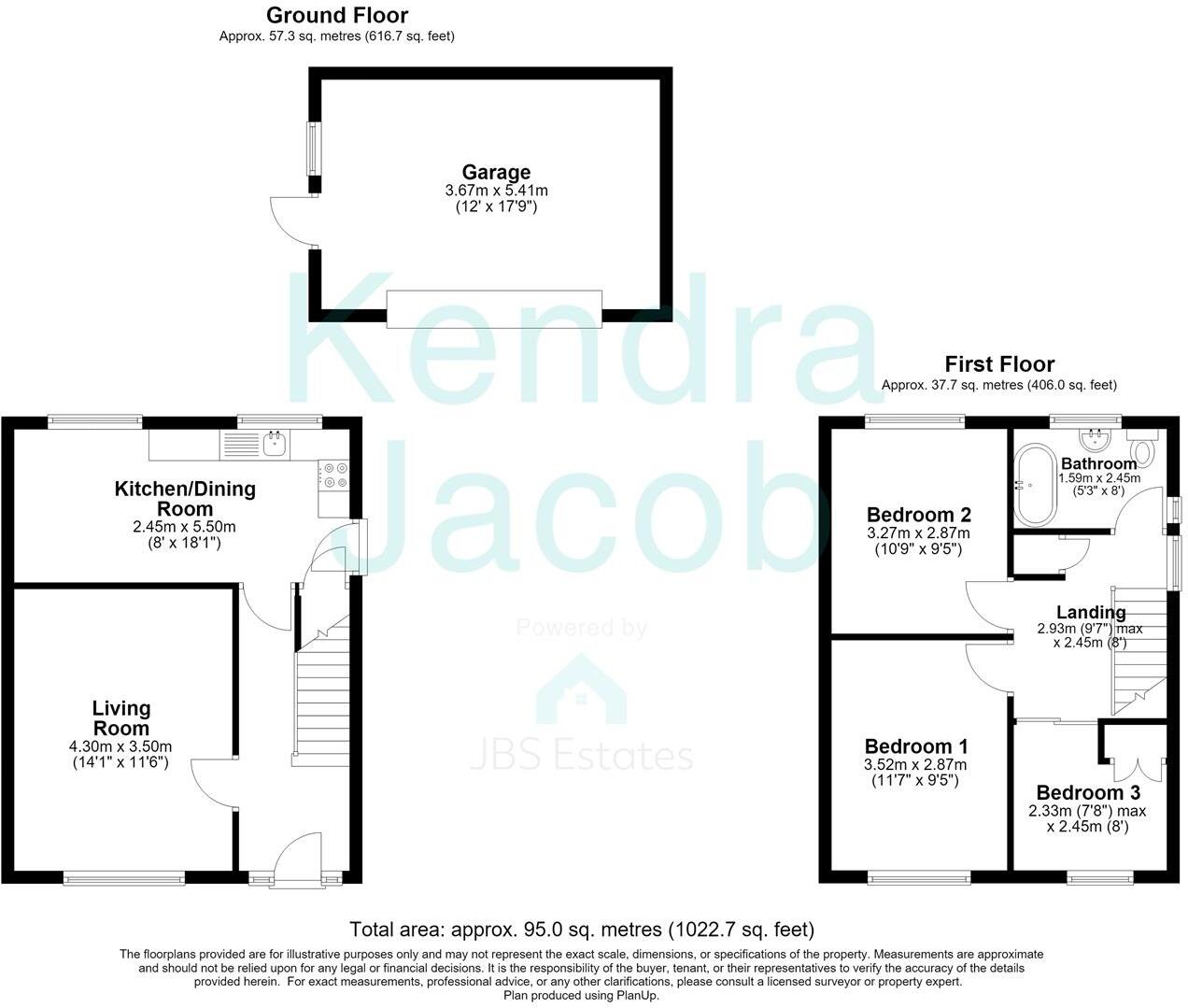 Bracebridge Avenue, Worksop floorplan