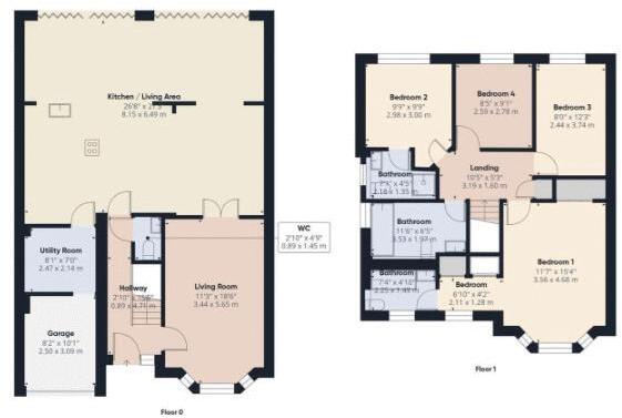 Chester Road, Rugeley floorplan