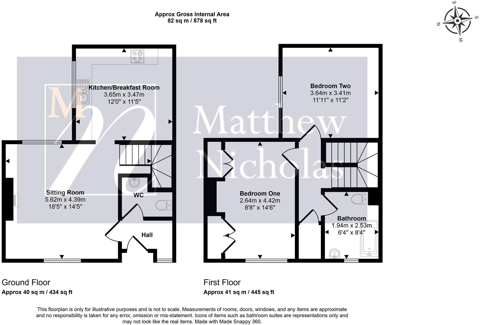 High Street, Wollaston floorplan