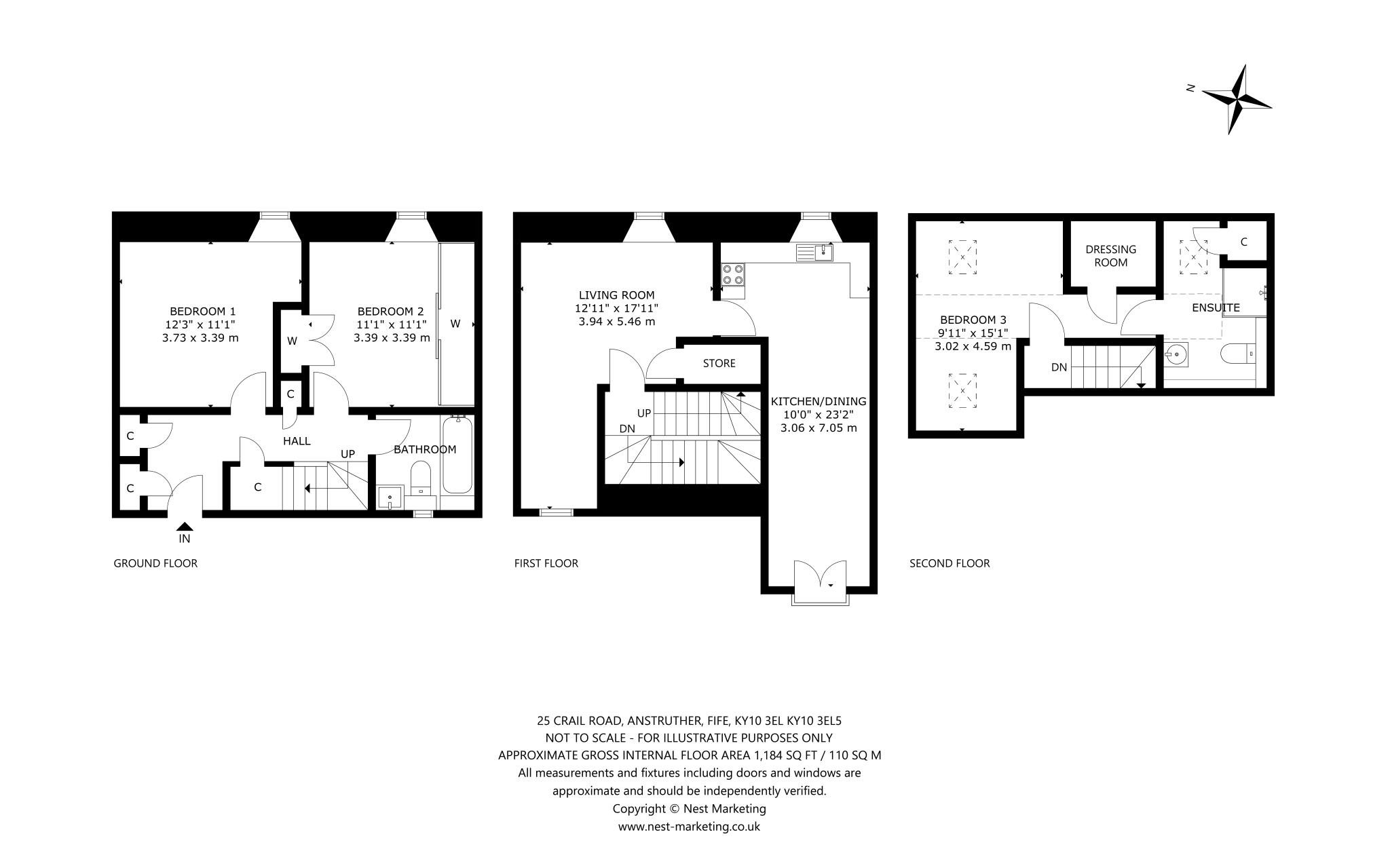 Crail Road, Anstruther, Fife floorplan