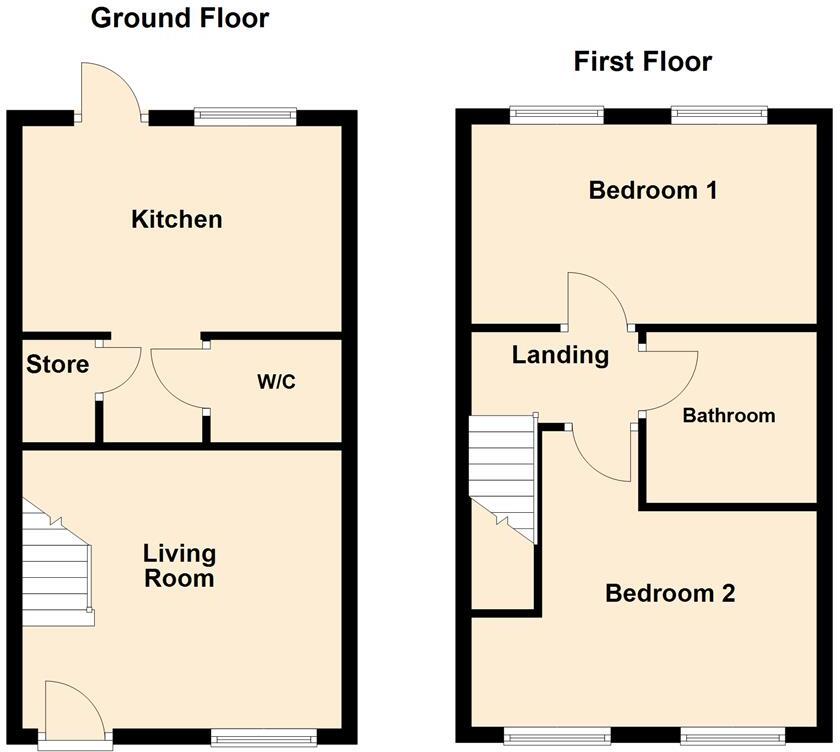 Hancox Close, Burntwood, WS7 3AH floorplan