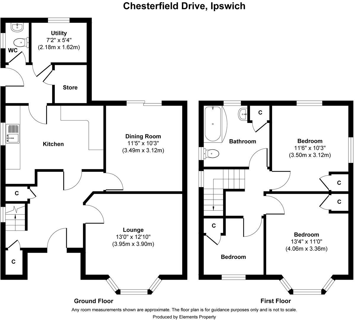 Chesterfield Drive, Ipswich floorplan