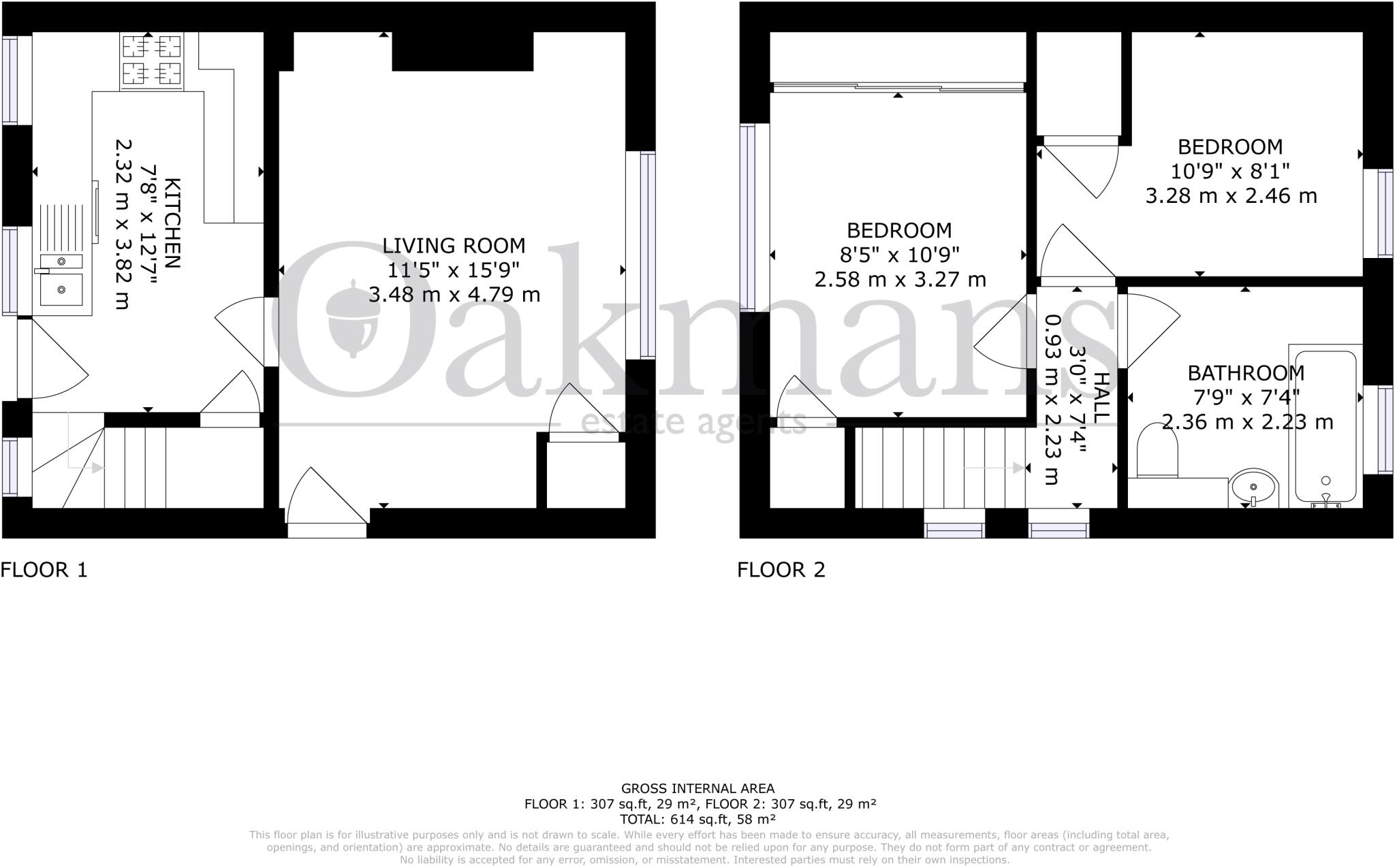 Tavistock Road, Birmingham, B27 floorplan