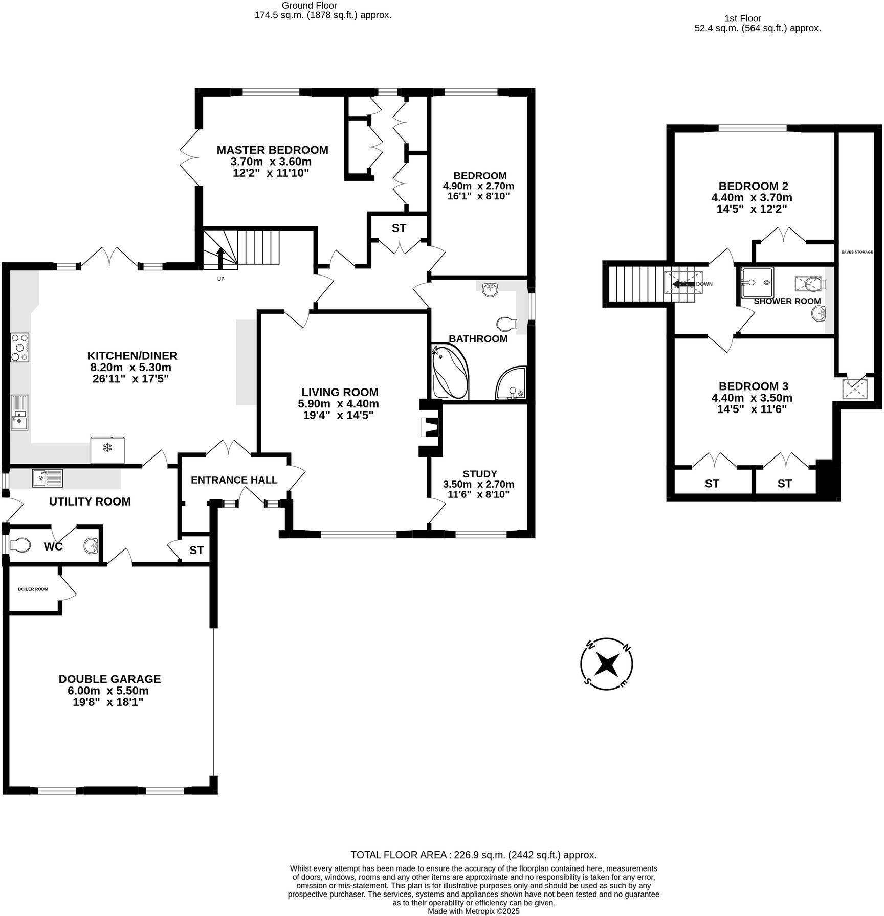 Weaverham Road, Sandiway, CW8 floorplan