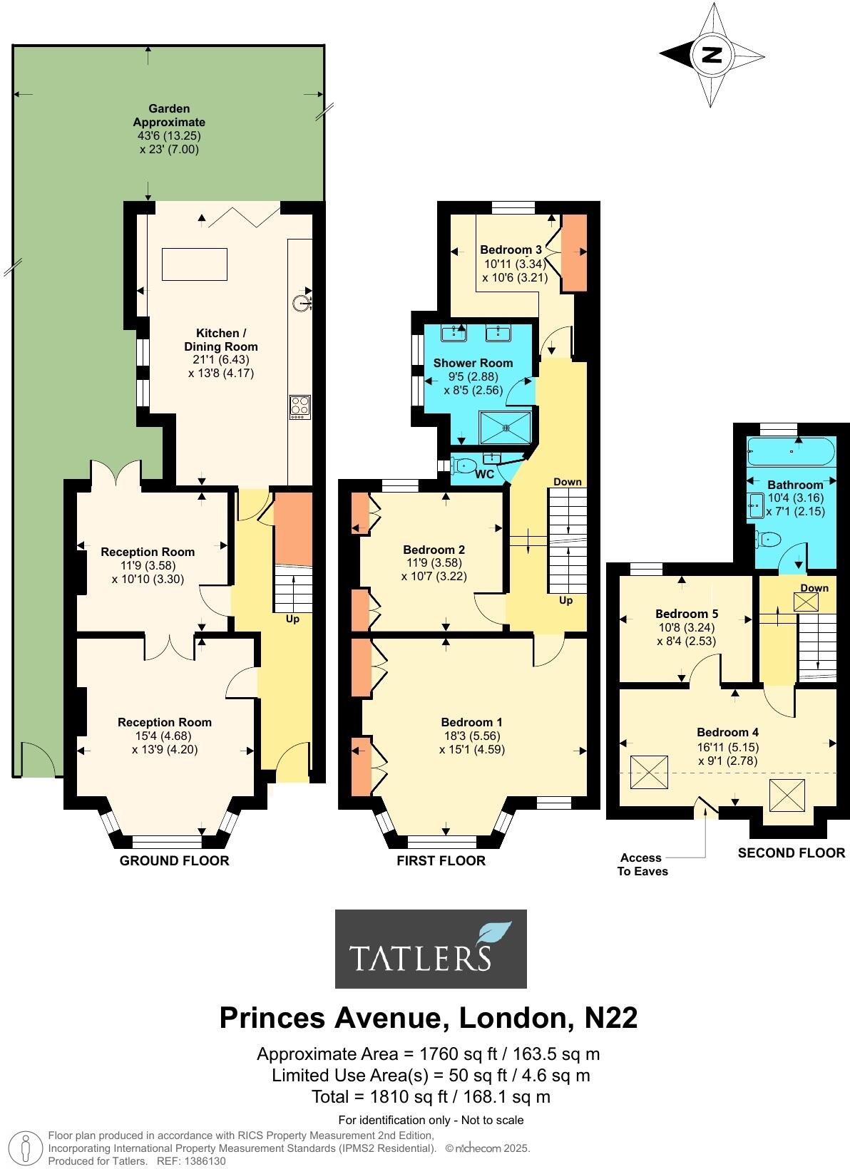 Princes Avenue, London, N22 floorplan