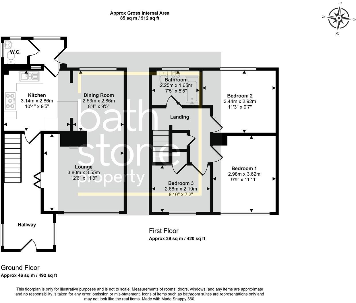 Millards Hill, Midsomer Norton floorplan