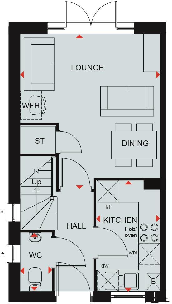 Hewer Parade, Telford, TF4 floorplan