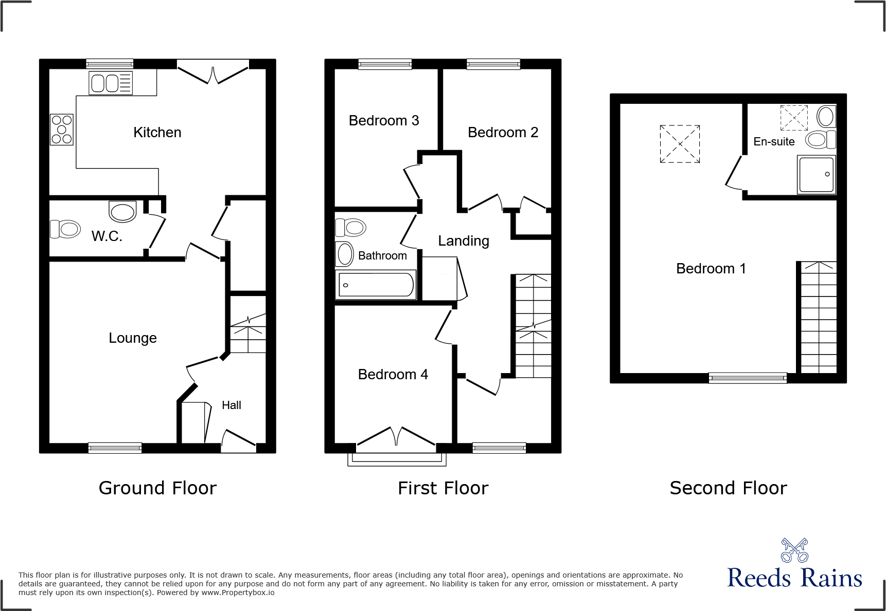 Broomhill Avenue, Waverley, Rotherham, South Yorkshire, S60 floorplan