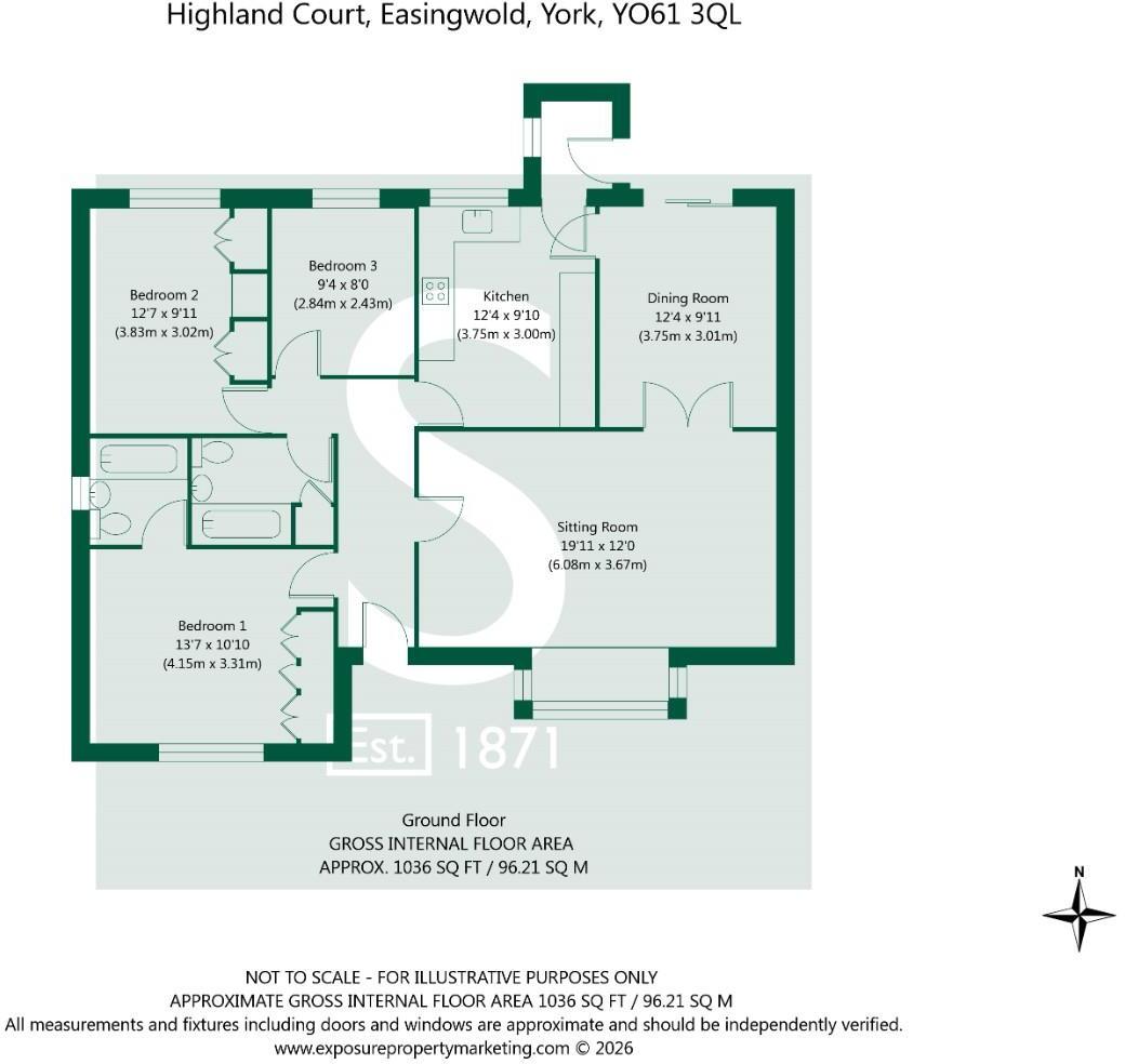Highland Court, Easingwold floorplan