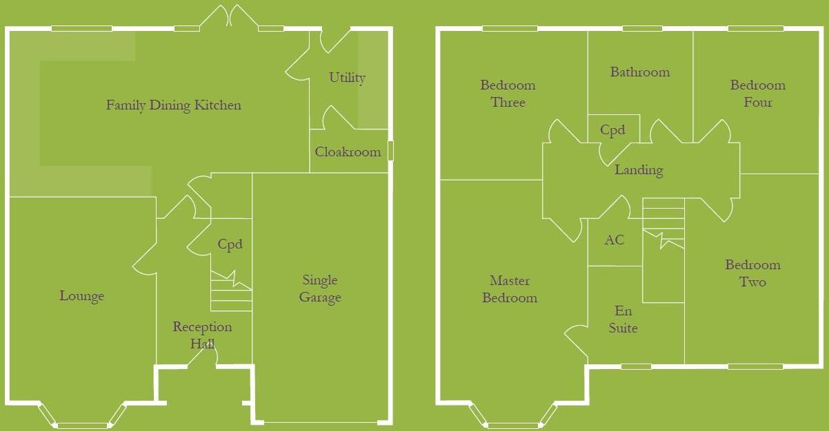 Lionheart Lane, Stretton, DE13 floorplan