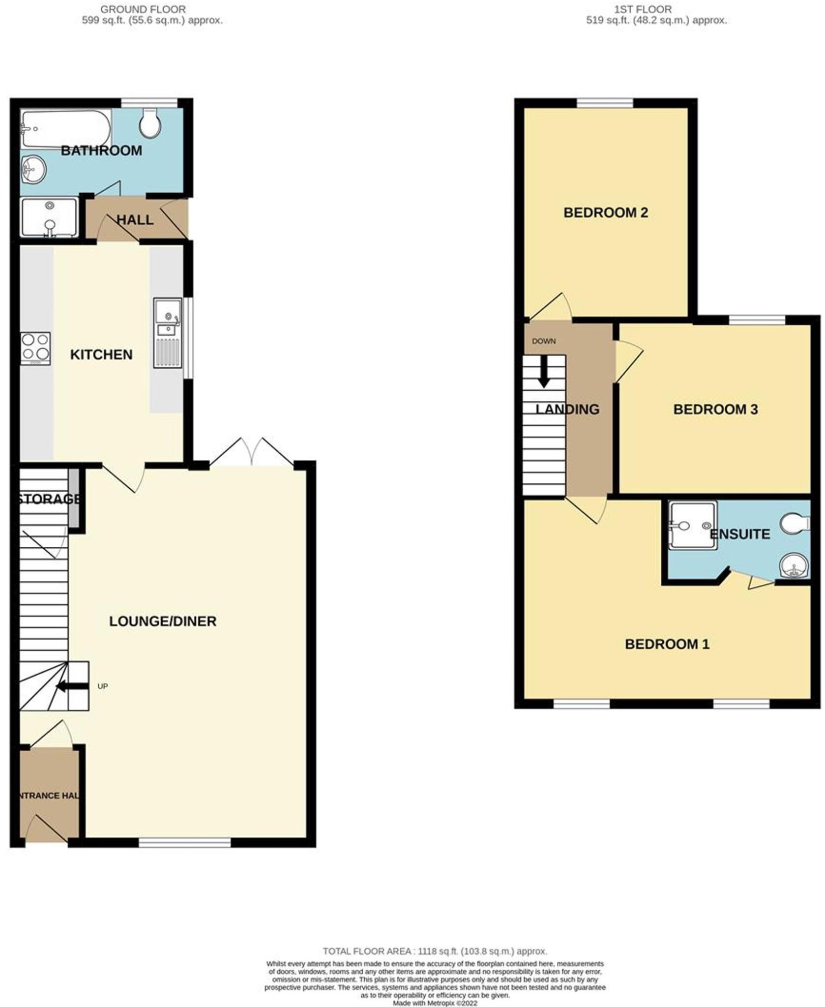 Glen View, Hollybush, NP12 floorplan