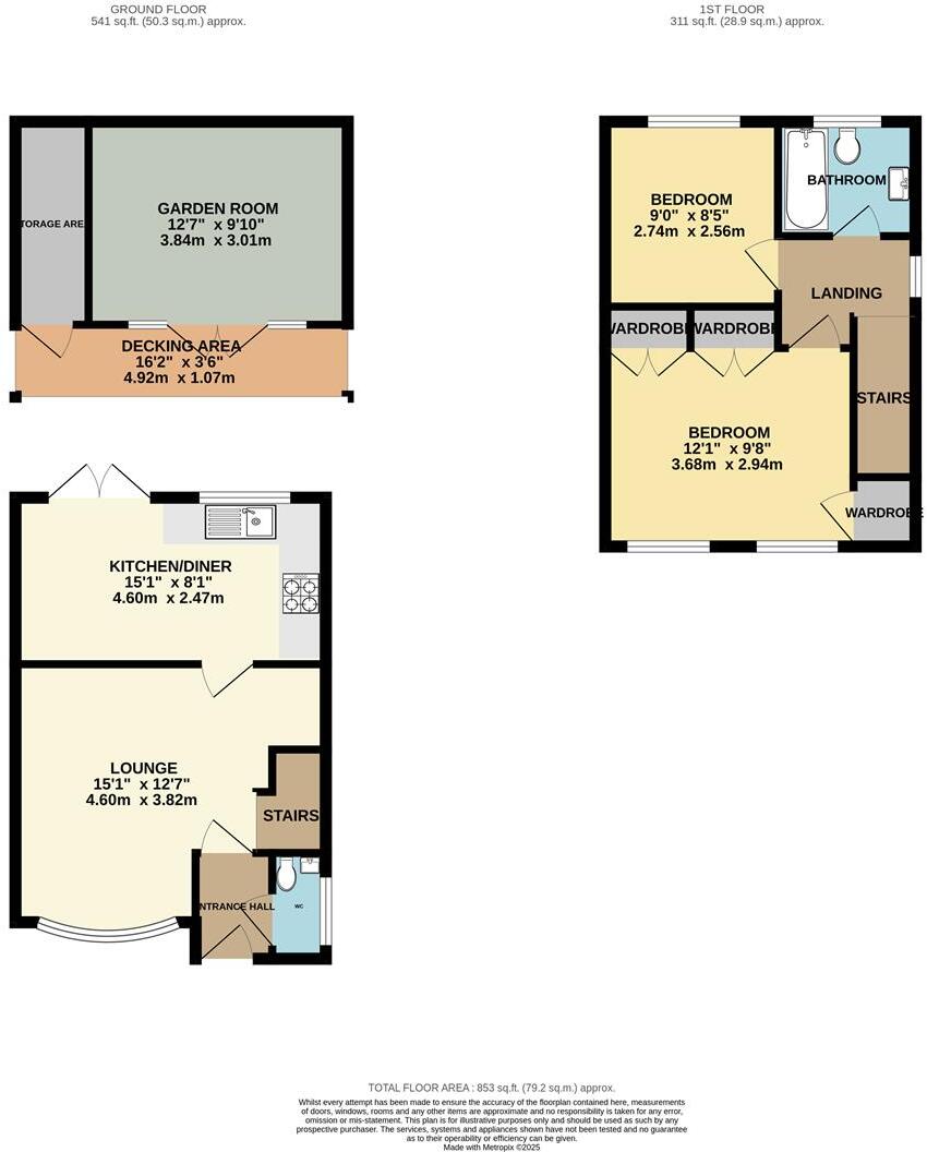 Castell Y Fan, Caerphilly floorplan