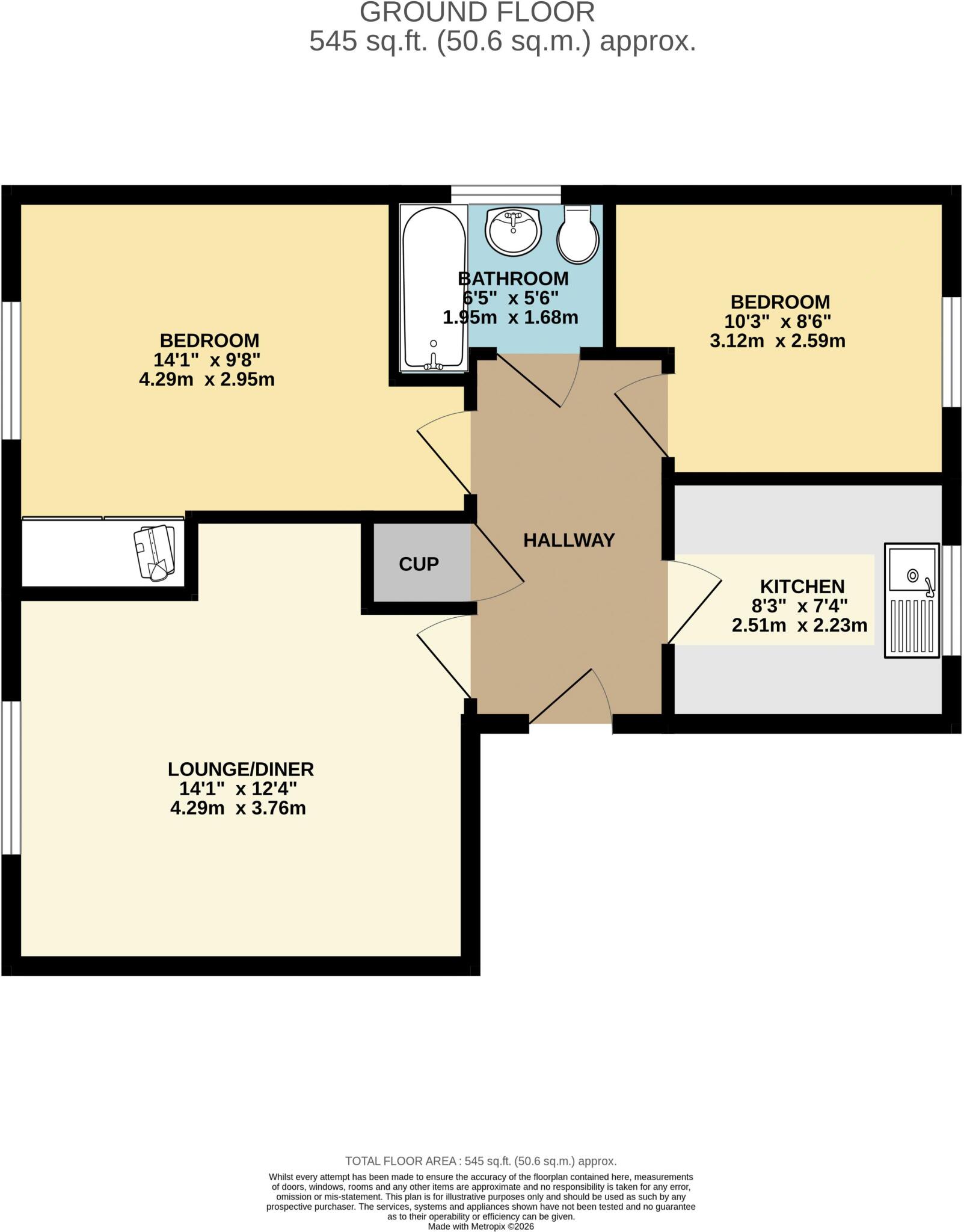 Pintail Close, Scunthorpe floorplan