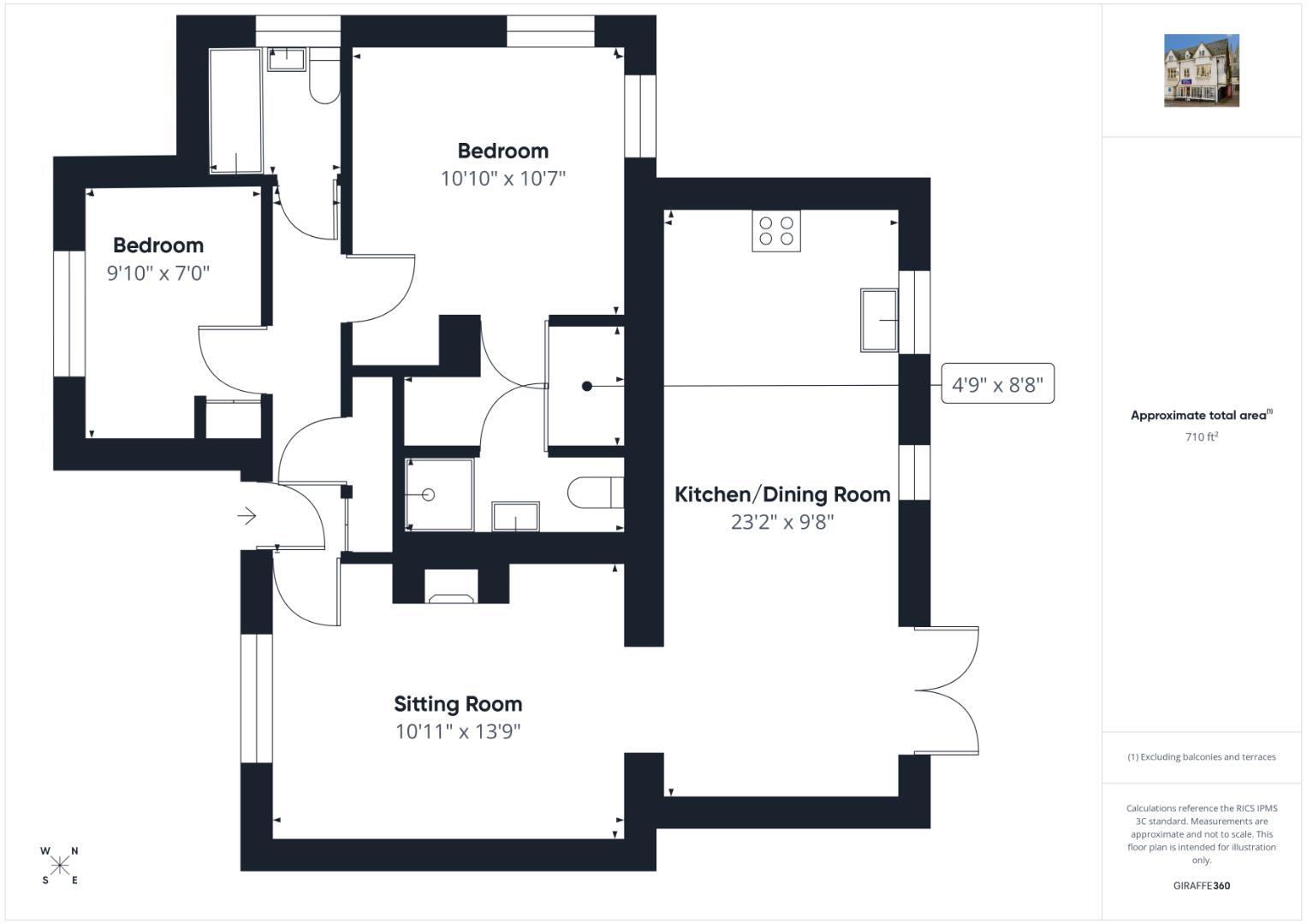 Abbots Walk, Wye, Ashford TN25 5ES floorplan
