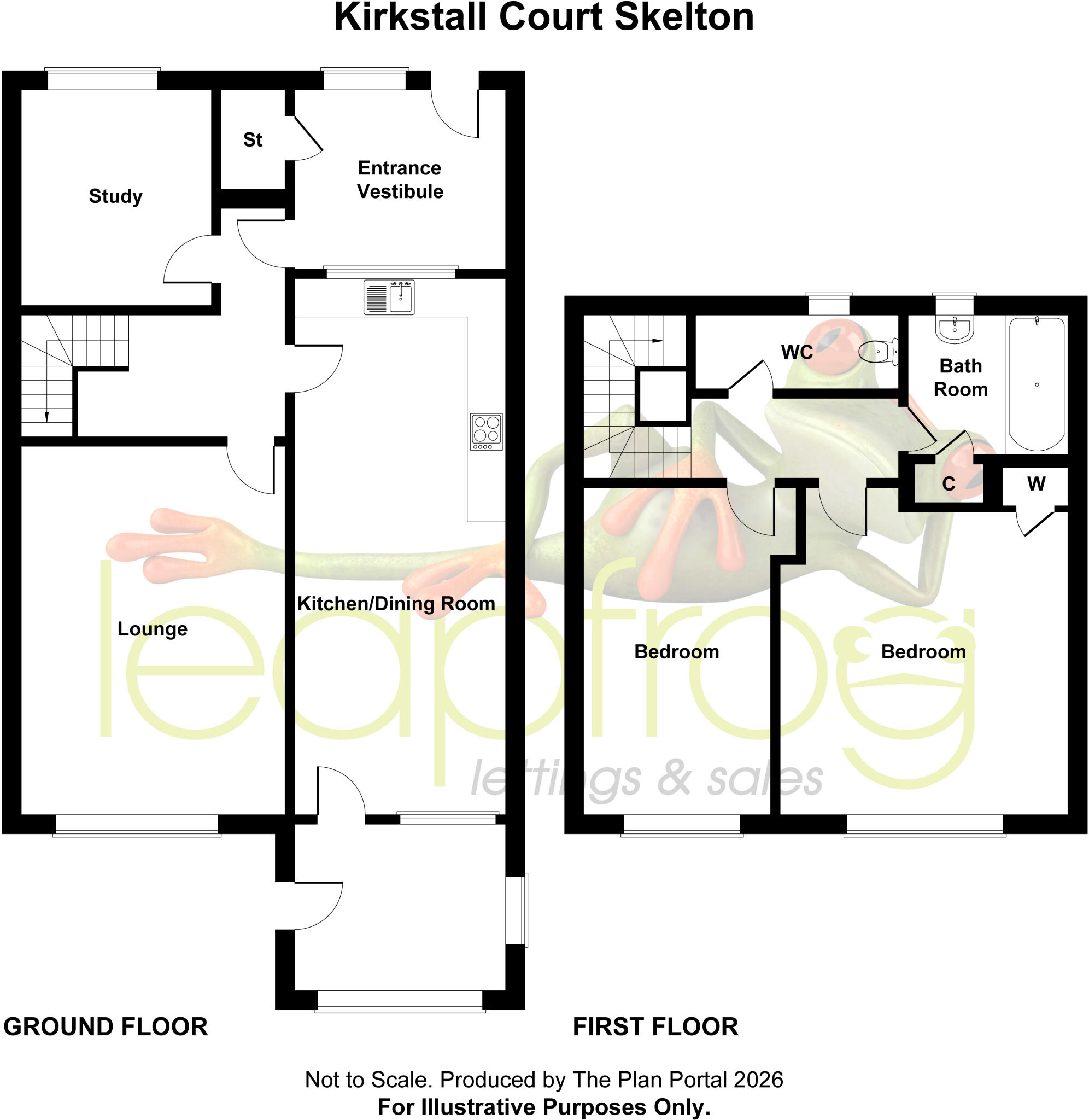 Kirkstall Court, Skelton-in-cleveland, Redcar And Cleveland floorplan