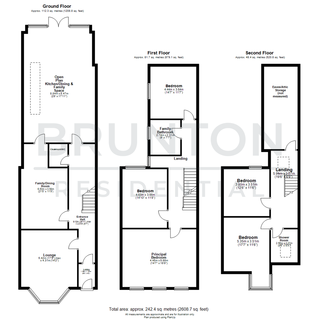 Fern Avenue, Jesmond, NE2 floorplan