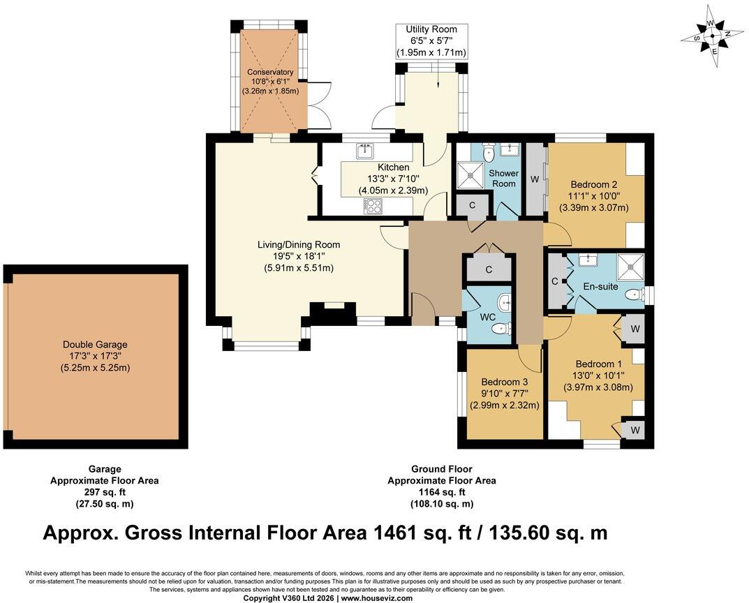 Burnards Close, Colyton, Devon, EX24 floorplan