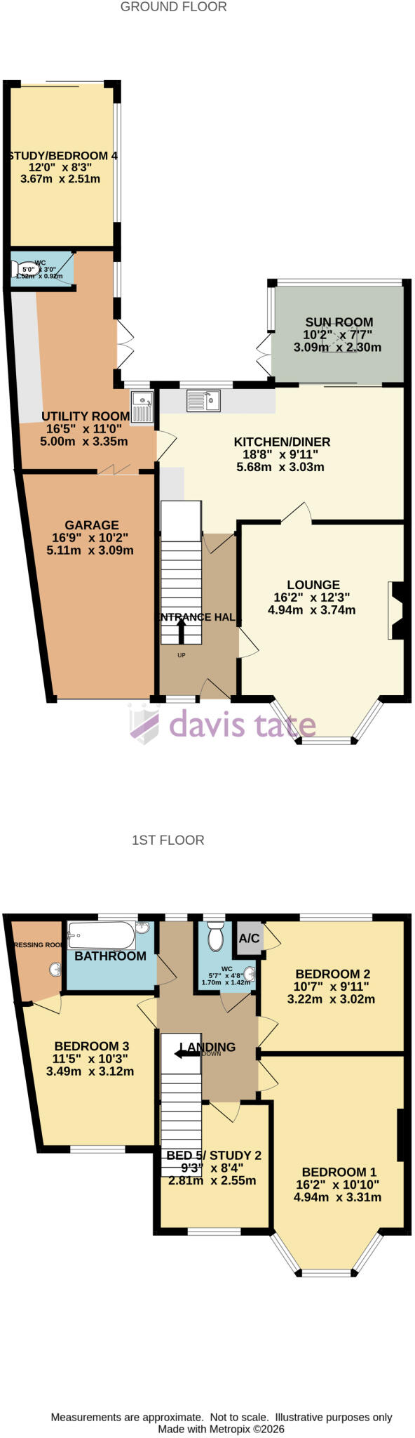 Rowan Drive, Woodley, Berkshire, RG5 floorplan