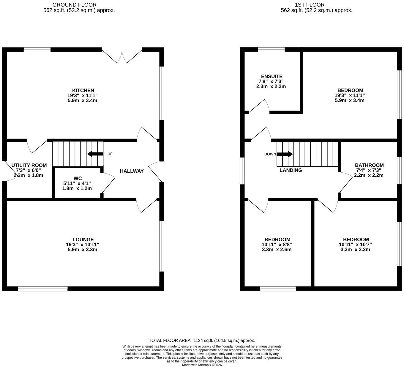 Lambert Meadow, Tyldesley M29 8SJ floorplan